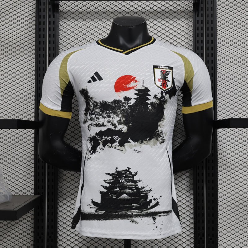 Japan 2024 White Special Traditional Painting Nature authentic jersey