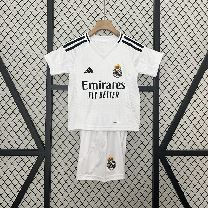 Real Madrid 24-25 Home kids kit