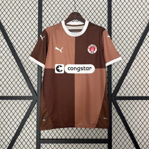 St Pauli 24-25 home jersey