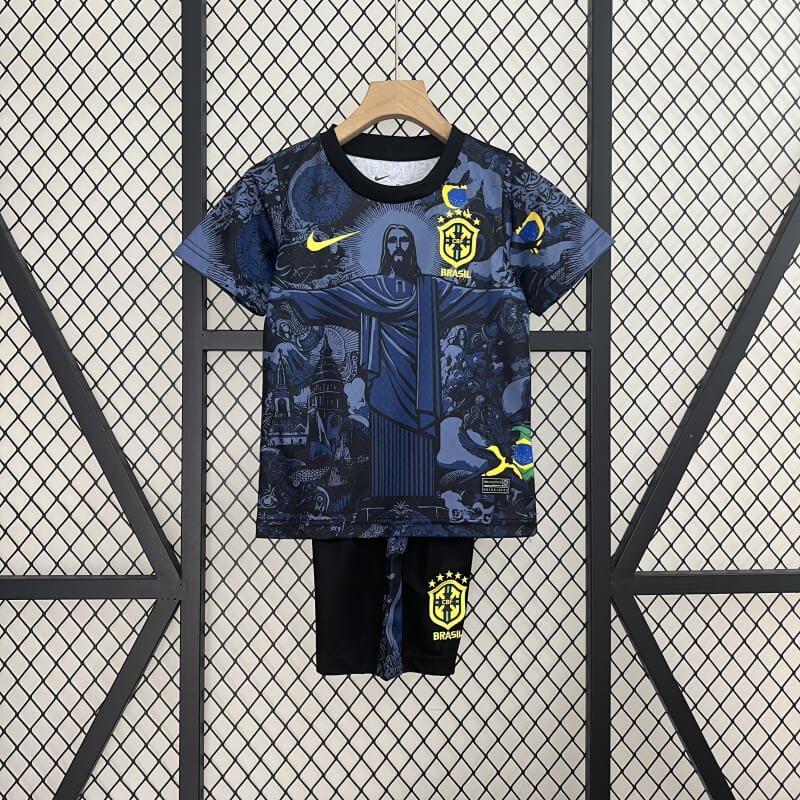 Brazil 2024 Royal Blue Special kids kit