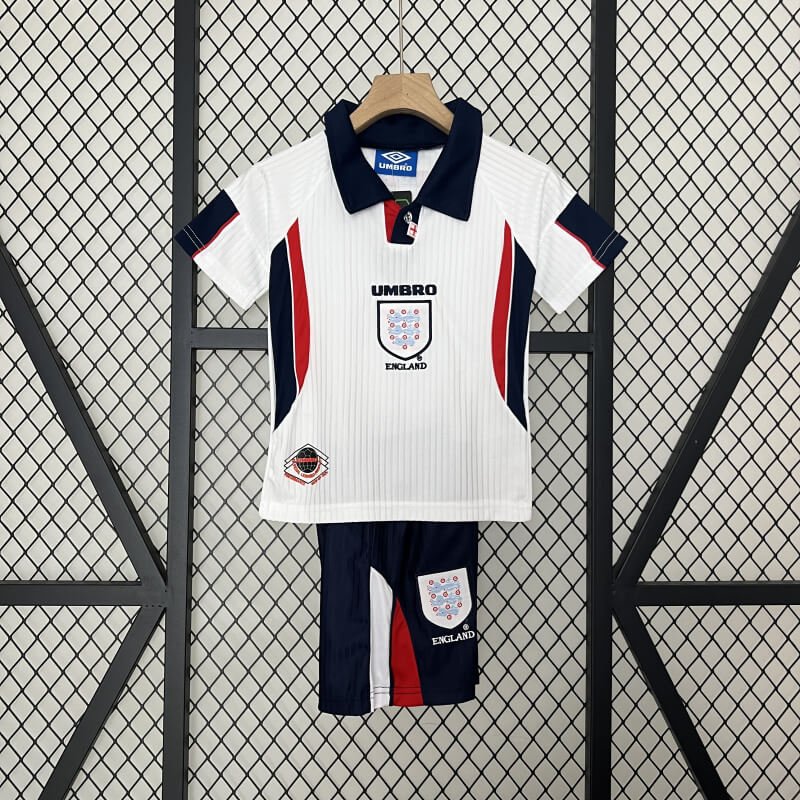 England 1998 Home retro kids kit