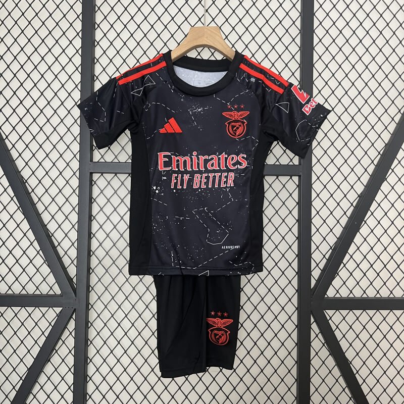 Benfica 24-25 away kids kit