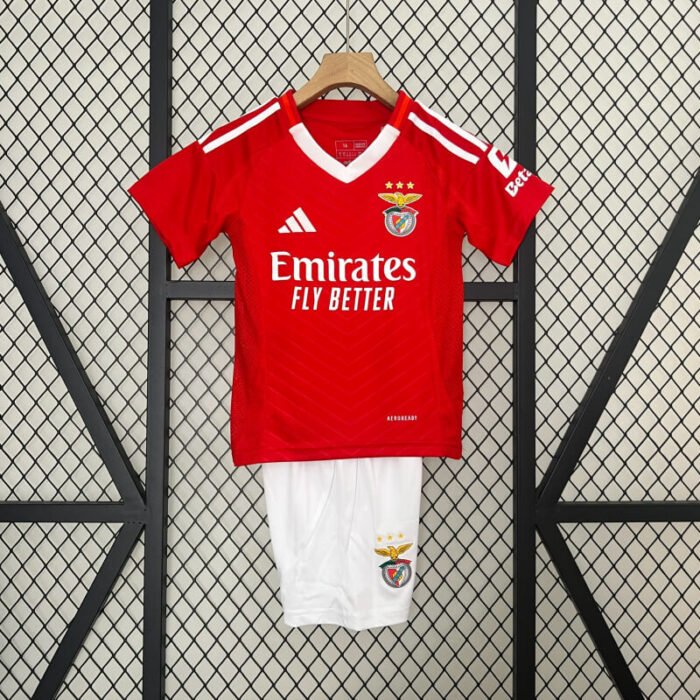 Benfica 24-25 home kids kit