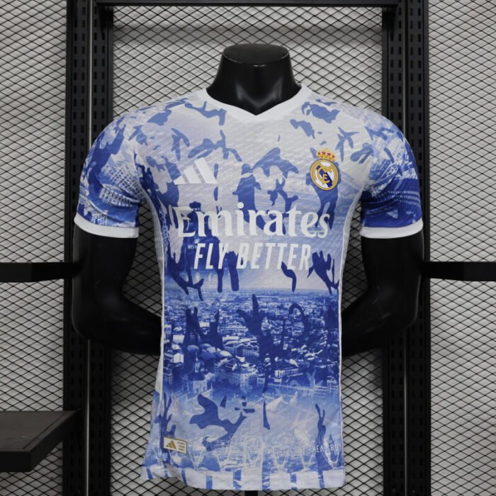 Real madrid 24-25 blue special authentic jersey