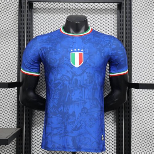 Italy 2024 Blue Special authentic jersey