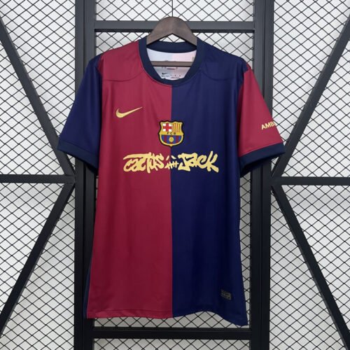 Barcelona x TRAVIS SCOTT 24-25 Special Men Soccer Jersey