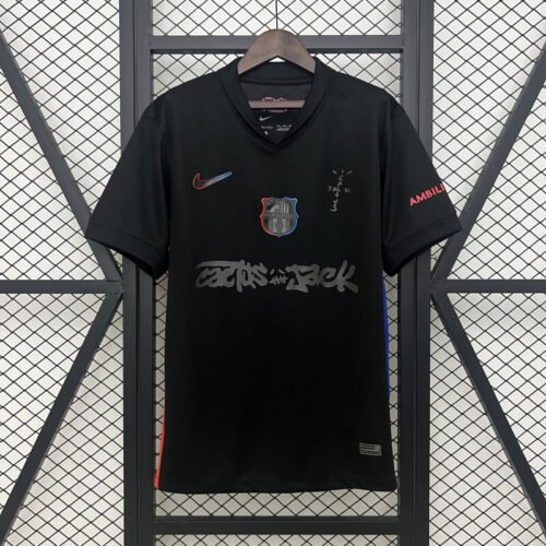 Barcelona x TRAVIS SCOTT 24-25 away Special jersey