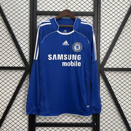 Chelsea 06-07 home long sleeve retro jersey