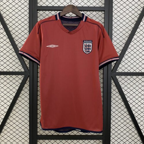 England 2002 Away retro jersey