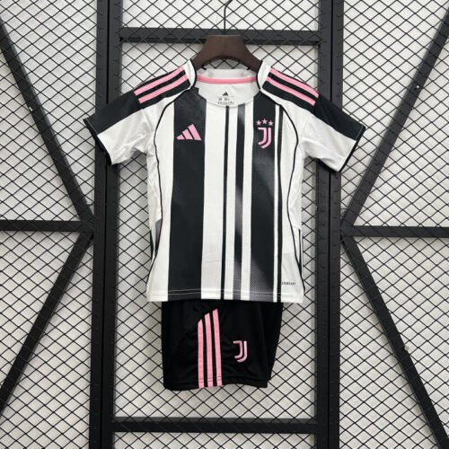 Juventus 25-26 home kids kit
