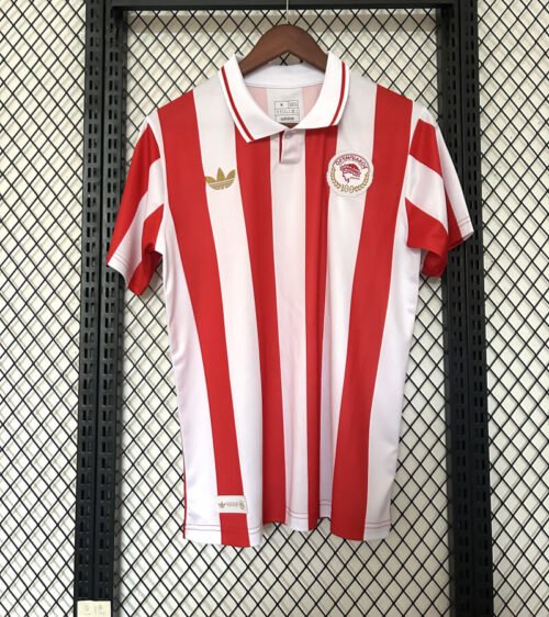 Olympiacos 24-25 100th Anniversary jersey