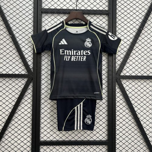 Real Madrid 25-26 away kids kit