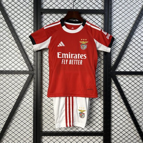Benfica 25-26 home kids kit