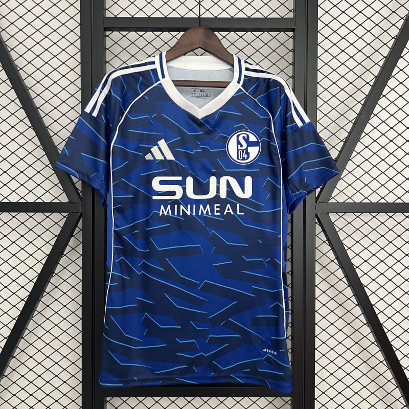 Schalke 04 25-26 Home jersey (2) Schalke 04 25-26 Home jersey