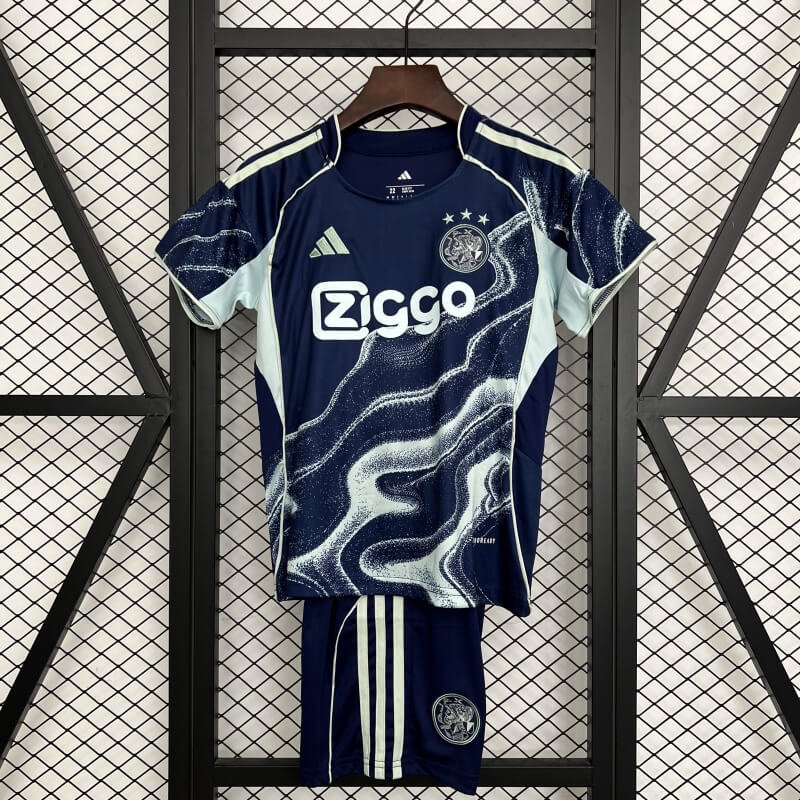 Ajax 25-26 away kids kit (2) Ajax 25-26 away kids kit