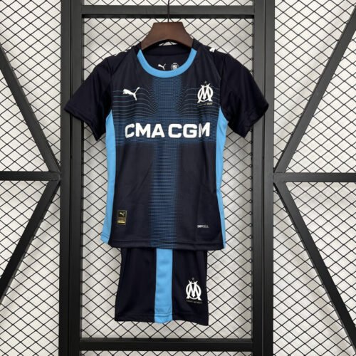 Marseille 25-26 away kids kit
