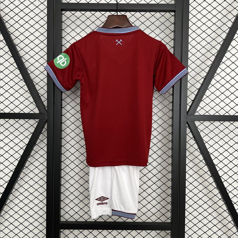 West Ham United 25-26 Home kids kit (1)