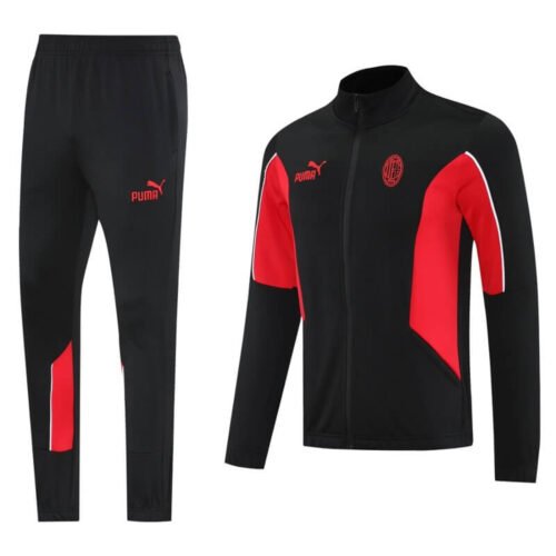 AC Milan 25-26 black-red tracksuit