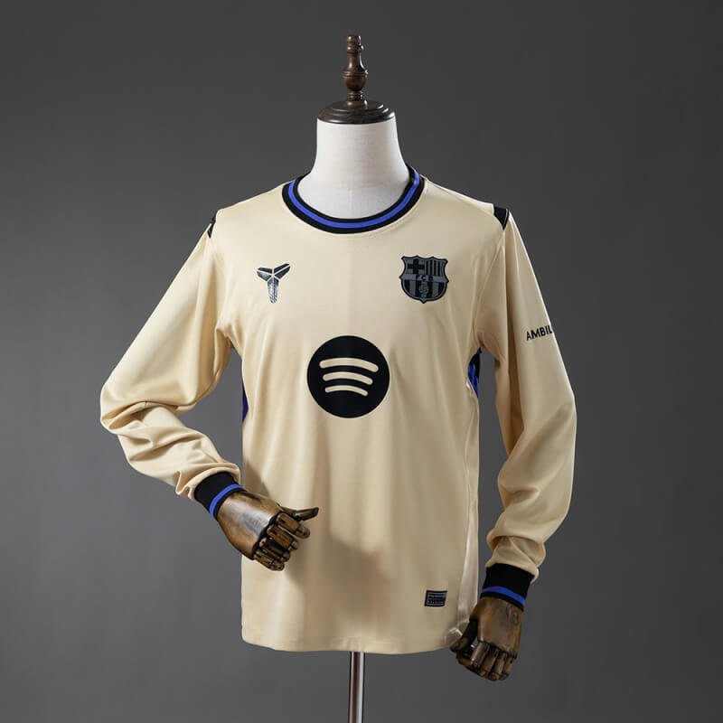 Barcelona 25-26 Away Long-Sleeve Jersey (1) Barcelona 25-26 Away Long-Sleeve Jersey