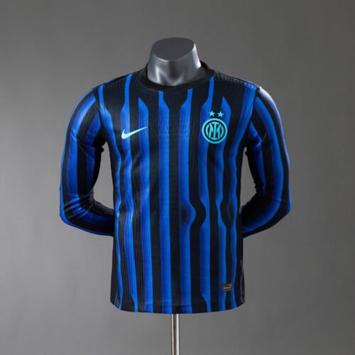 Inter Milan 2526 Home Long Sleeve authentic Jersey