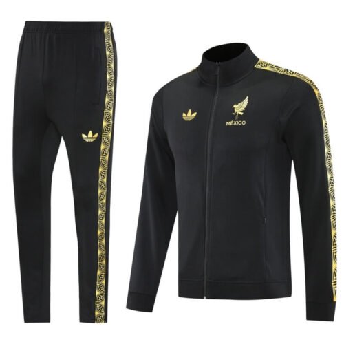 Mexico 25-26 black tracksuit