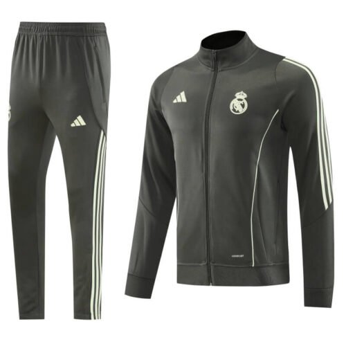 Real Madrid 25-26 Dark Grey tracksuit