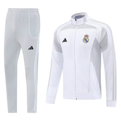 Real Madrid 25-26 White tracksuit