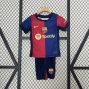 Barcelona 24-25 home kids kit