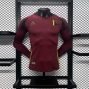 Belgium 2024 Home Long Sleeve Men Authentic Jersey